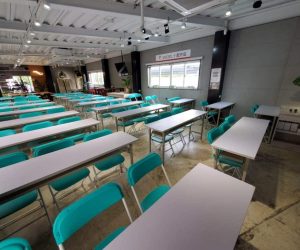 竹北B館-教室型排列 竹北B館為CLBC在新竹地區的合作夥伴,為會議、課程及招商會提供最佳場地空間